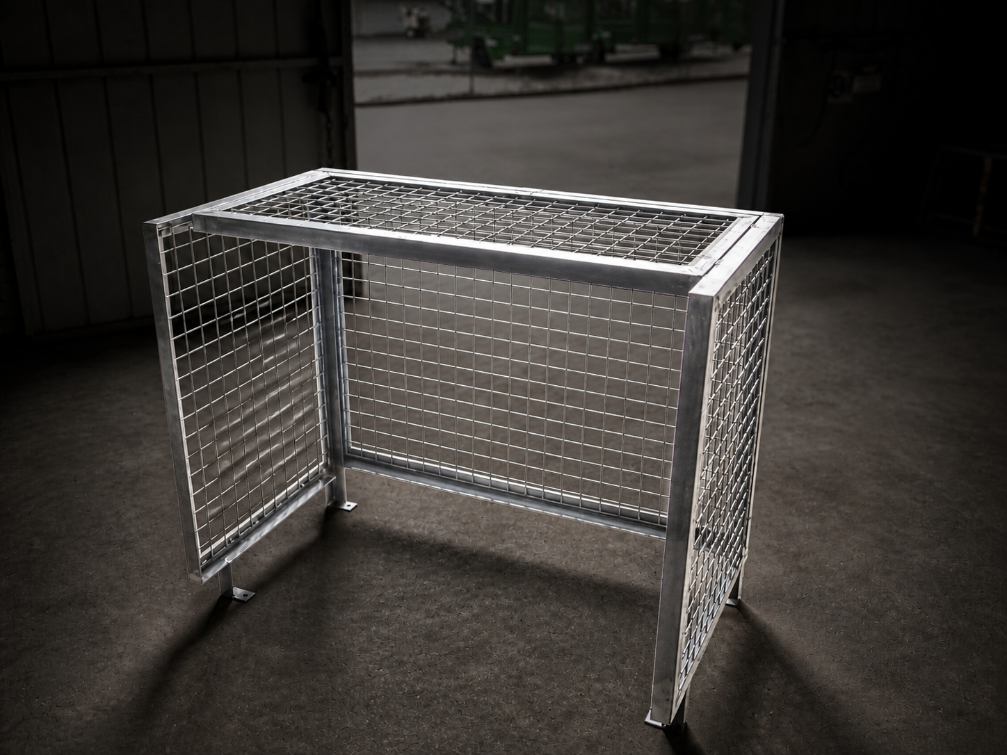 Mesh guard frame
