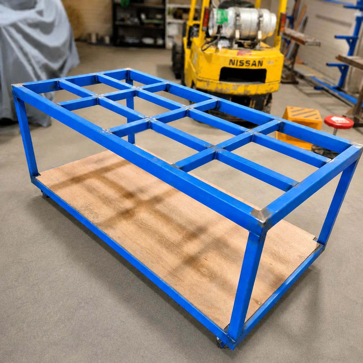 Workshop setup needing a quality bench